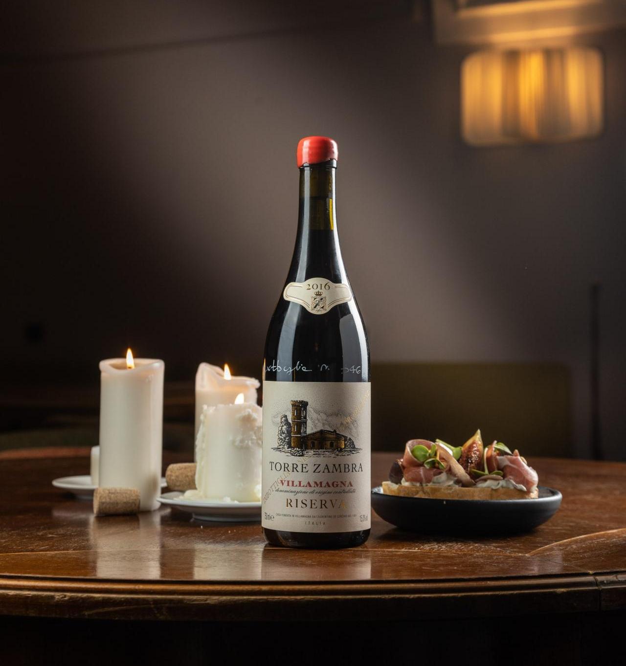Вино Торре Замбра Вилламанья Ризерва, DOC, красное, сухое, 0.75л