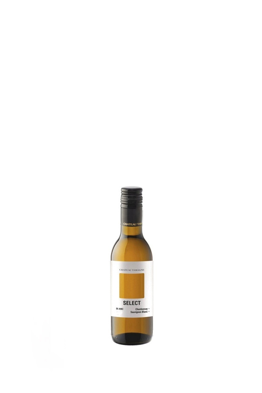 Вино Шато Тамань Селект Блан, белое, сухое, 0.187л
