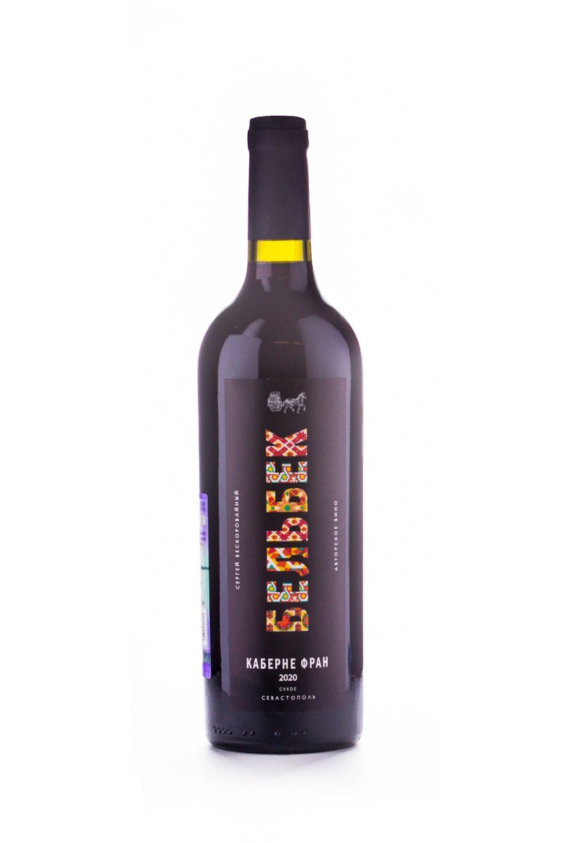 Вино Бельбек Каберне Фран, красное, сухое, 0.75л