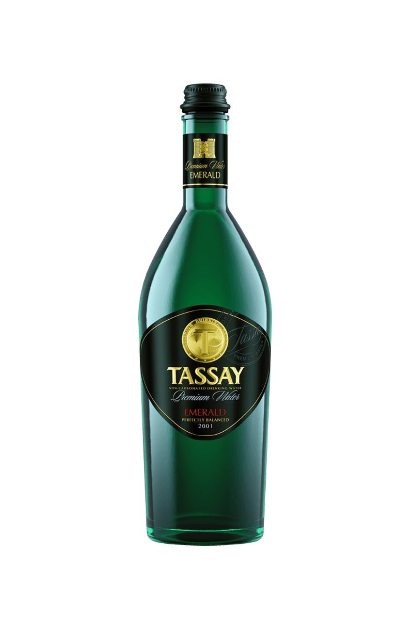 Вода Тассай Эмеральд, газированная, 0.75л