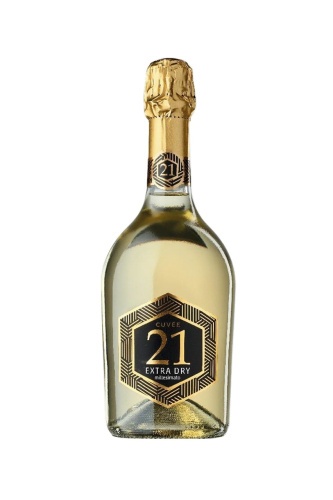 ИГРИСТОЕ ВИНО 21 КЮВЕ МИЛЛЕЗИМАТО экстра драй белое 0,75л