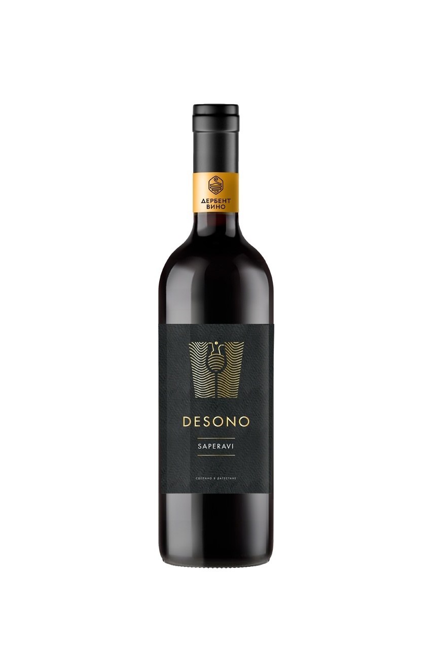 Вино Дэсоно Саперави, красное, сухое, 0.75л
