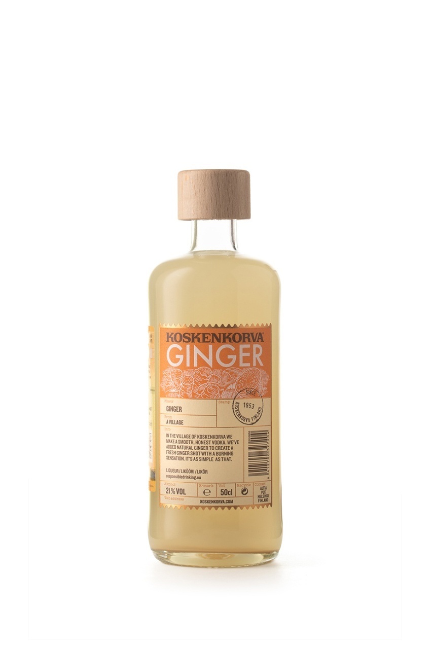 Настойка Коскенкорва Имбирь, 0.5л