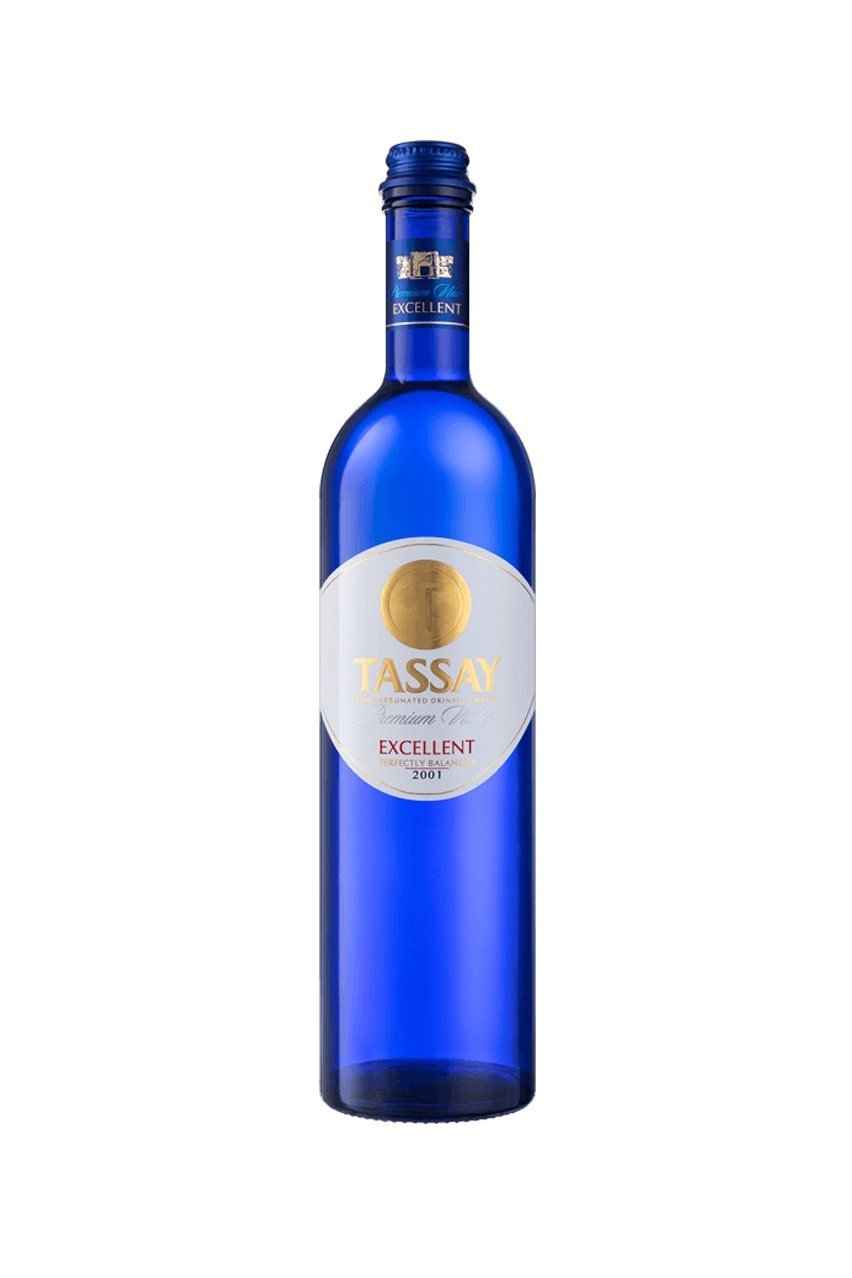 Вода Тассай Экселент, в стеклянной бутылке, негазированная, 0.75л
