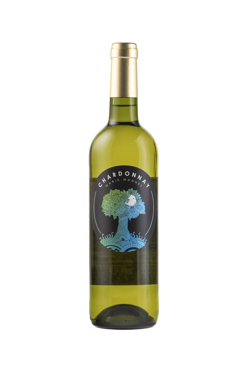 Вино Мари Манес Шардоне, IGP, белое, сухое, 0.75л