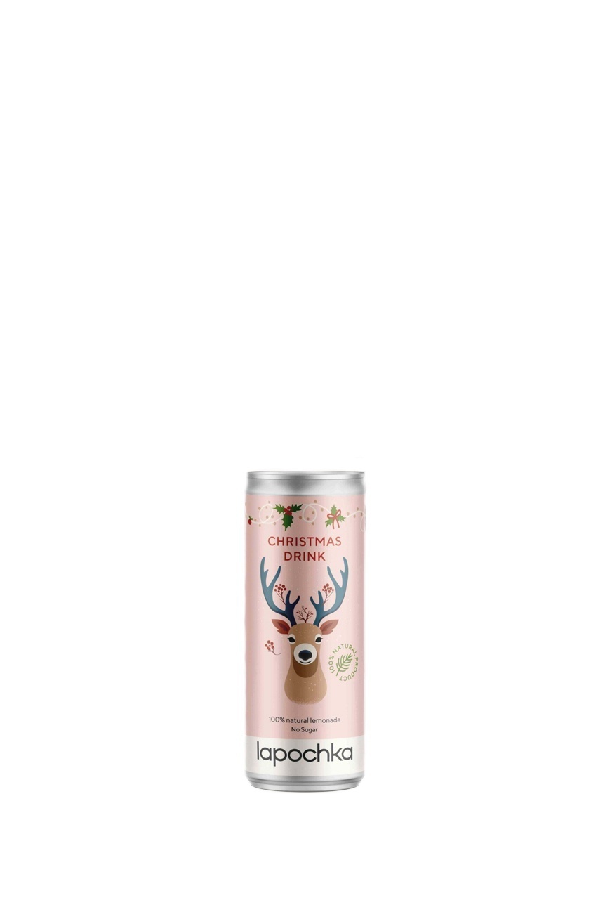 Лимонад Лапочка Christmas Drink, 0.33л