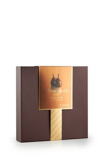 ИНЖИР В МОЛОЧНОМ ШОКОЛАДЕ С СОЛЕНОЙ КАРАМЕЛЬЮ №8 142 гр