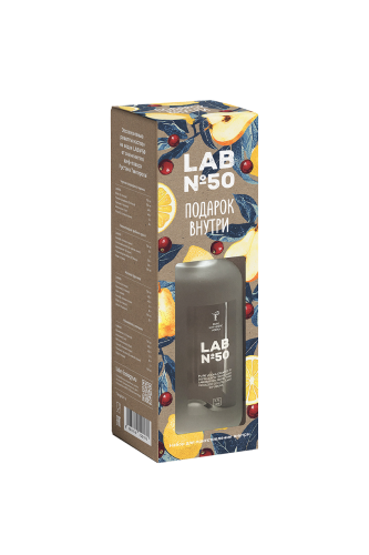 ВОДКА ЛАБ №50 п/у 0,7л с аксессуарами для приготовления настоек